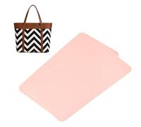 sourcing map 2pcs Felt Base Shaper, 10.63x5.51" Bag Bottom Insert Base Shaper Pad Chemical Fiber Felt Purse Liner for Handbag Tote Bag Backpack, Pink