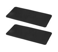 sourcing map 2Pcs Felt Base Shaper, 12 x 6 Inch Rectangle Handbag Bottom Shaper Pad Bag Liner Board Insert Arc Corner for Purse Tote Crossbody Bag Backpack, Black