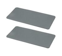 sourcing map 2Pcs Felt Base Shaper, 12 x 6 Inch Rectangle Handbag Bottom Shaper Pad Bag Liner Board Insert Arc Corner for Purse Tote Crossbody Bag Backpack, Gray
