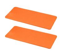 sourcing map 2Pcs Felt Base Shaper, 13 x 6 Inch Rectangle Handbag Bottom Shaper Pad Bag Liner Board Insert Arc Corner for Purse Tote Crossbody Bag Backpack, Orange Red