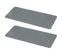sourcing map 2Pcs Felt Base Shaper, 13 x 6 Inch Rectangle Handbag Bottom Shaper Pad Bag Liner Board Insert Arc Corner for Purse Tote Crossbody Bag Backpack, Gray