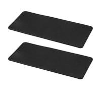 sourcing map 2Pcs Felt Base Shaper, 13 x 6 Inch Rectangle Handbag Bottom Shaper Pad Bag Liner Board Insert Arc Corner for Purse Tote Crossbody Bag Backpack, Black