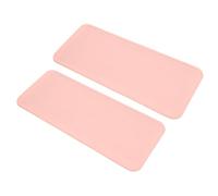 sourcing map 2Pcs Felt Base Shaper, 14.6x6.7 Inch Rectangle Bag Bottom Shaper Pad Bag Cushion Base Purse Liner Board Insert Arc Corner for Handbags Tote Crossbody Bag Backpack, Pink