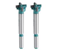 sourcing map 2pcs Forstner Drill Bit 5/8" (16mm) Tungsten Carbide Wood Drill Bit Hole Opener Cutter for Hinge Drilling Woodworking, Green