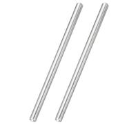 sourcing map 2Pcs Fully Threaded Rod M12 x 1.25mm Pitch 250mm/10 Inch