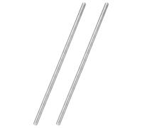 sourcing map 2Pcs Fully Threaded Rod, M8 x 0.75mm Pitch 304 Stainless Steel Right Hand Fine Threads Studs, 300mm/12" Long Threaded Screw Rods Fasteners for Anchors Bolts Hangers Clamps U Bolts