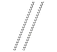 sourcing map 2Pcs Fully Threaded Rod, M8 x 1mm Pitch 304 Stainless Steel Right Hand Fine Threads Studs, 200mm/8" Long Threaded Screw Rods Fasteners for Anchors Bolts Hangers Clamps U Bolts