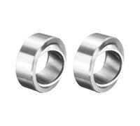 sourcing map 2Pcs GE25C Spherical Plain Bearing 25mmx42mmx16mm Bearing Steel Pre-Lubricated Radial Spherical Plain Bearing Low Noise Oscillating Bearing ABEC-3 Precision