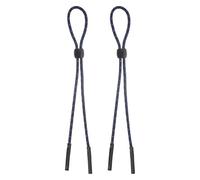 sourcing map 2pcs Glasses Strap Adjustable Eyeglasses Strap Anti-slip Sunglasses Holder Strap Eyewear Retainer Lanyards String for Men Women Children, Black-Blue