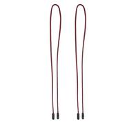 sourcing map 2pcs Glasses Strap Adjustable Nylon Eyeglasses Holder Strap Eyewear Retainer Sunglasses Lanyards String Holder Around Neck for Men Women Children, Wine Red