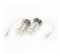 sourcing map 2pcs H3 13 5050 White LED Automotive Car Foglight