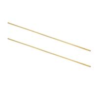 sourcing map 2Pcs H62 Brass Round Tube, 4.5mm OD 0.5mm Wall Thickness 300mm Length Seamless Precision Straight Pipe Tubing for DIY Projects Crafts Gardening Industry Precision Applications