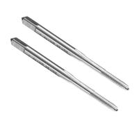 sourcing map 2pcs Hand Bottom Tap #2-64 UNF 2B Thread Bottoming Style Threading Taps High Speed Steel HSS6542 Straight Flutes Screw Tapping Tool