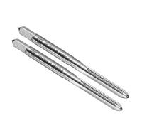 sourcing map 2pcs Hand Bottom Tap M3.5 x 0.6 H2 Metric Thread Bottoming Style Threading Taps High Speed Steel HSS6542 Straight Flutes Screw Tapping Tool