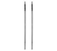 sourcing map 2pcs Hollow Punch for Leather 0.8mm Round Hole Punch Tool for Belt Puncher Carbon Steel Single Punch for Watch Belt Cut Leather Craft Rubber Paper Fabric Plastic Soft Material