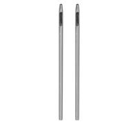 sourcing map 2pcs Hollow Punch for Leather 1.2mm Round Hole Punch Tool for Belt Puncher Carbon Steel Single Punch for Watch Belt Cut Leather Craft Rubber Paper Fabric Plastic Soft Material