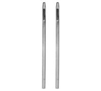 sourcing map 2pcs Hollow Punch for Leather 1.8mm Round Hole Punch Tool for Belt Puncher Carbon Steel Single Punch for Watch Belt Cut Leather Craft Rubber Paper Fabric Plastic Soft Material