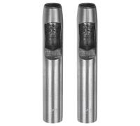 sourcing map 2pcs Hollow Punch for Leather 12mm Round Hole Punch Tool for Belt Puncher Carbon Steel Single Punch for Watch Belt Cut Leather Craft Rubber Paper Fabric Plastic Soft Material