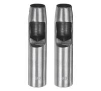 sourcing map 2pcs Hollow Punch for Leather 16mm Round Hole Punch Tool for Belt Puncher Carbon Steel Single Punch for Watch Belt Cut Leather Craft Rubber Paper Fabric Plastic Soft Material