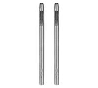 sourcing map 2pcs Hollow Punch for Leather 3.5mm Round Hole Punch Tool for Belt Puncher Carbon Steel Single Punch for Watch Belt Cut Leather Craft Rubber Paper Fabric Plastic Soft Material