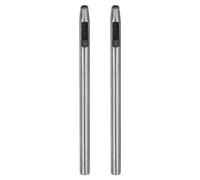sourcing map 2pcs Hollow Punch for Leather 3mm Round Hole Punch Tool for Belt Puncher Carbon Steel Single Punch for Watch Belt Cut Leather Craft Rubber Paper Fabric Plastic Soft Material