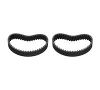 sourcing map 2pcs HTD-5M Rubber Timing Belt 44 Teeth, 220mm Pitch Length x 15mm Width x 3.6mm Height, Closed Loop Pulley Timing Belt