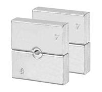 sourcing map 2pcs Hydraulic Crimping Die 17 AWG 4mm 12 Ton Hexagon Crimper Replacement Dies for YQK-240/300 Electrical Wire Terminal Crimper Tool Steel Cable