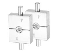 sourcing map 2pcs Hydraulic Crimping Die 17 AWG 4mm 8 Ton Hexagon Crimper Replacement Dies for YQK-70 Electrical Wire Terminal Crimper Tool Steel Cable
