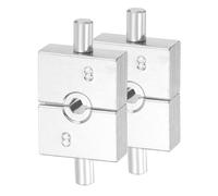 sourcing map 2pcs Hydraulic Crimping Die 8AWG 8mm 8 Ton Hexagon Crimper Replacement Dies for YQK-70 Electrical Wire Terminal Crimper Tool Steel Cable