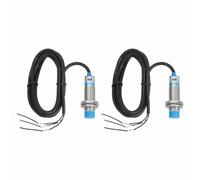 sourcing map 2Pcs Inductive Proximity Sensor,PNP NO M18 DC 6-36V 300mA Proximity Switch Detector Approach Sensor 8mm 3 Wire for Industrial Automation LJ18A3-8-Z/BY