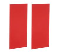 sourcing map 2Pcs Knife Handle Liner, 7.1" x 3.1" x 0.04" G10 Spacer Sheets Knife Handle Spacer Material for Knife Scales Slabs Making Supplies Tool, Red