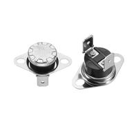 sourcing map 2pcs KSD301 Thermostat 30°C/86°F 16A Normally Closed N.C Adjust Snap Disc Temperature Switch, Thermal Cutoff Switch for Microwaves, Oven, Coffee Maker