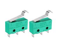 sourcing map 2Pcs KW4-3Z-3 5A/250VAC Simulated R-Lever Type Micro Switches
