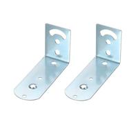 sourcing map 2Pcs L Bracket for Motorcycle, 82mm/3.23inch Universal L-Shape Auxiliary Off Road Light Mounting Brackets for Motorcycle Bicycle Vehicle