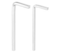 sourcing map 2Pcs L-Shaped Square Head Wrench 3/4mm Carbon Steel L-Key 4 Points Metric Bolt Wrenches Repairing Tool for Basic Home Repair DIY Project and General Applications