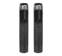 sourcing map 2Pcs Leather Hole Punch Set 15mm Steel Hollow Round Hole Punch Set Leather Hole Punch Cutter for Belts, Watch Band, Paper, Plastic, Leather Crafting