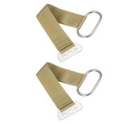 sourcing map 2Pcs Lift Up Storage Bed Belts, 32cm Nylon Pulling Belts Replacement Strap for Hydraulic Storage Bed Frame Mattress Upholstery Furniture Moving, Khaki