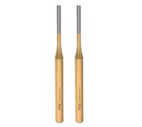 sourcing map 2pcs Line Pin Punch 7/32"x6"(5x150mm) CR-V Cylindrical Alignment Punch for Machinery Maintenance