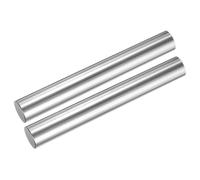 sourcing map 2pcs Linear Motion Rod Shaft Guide 20mm x 150mm (0.787" x 5.91") Case Hardened Steel Chrome Plated, Metric Linear Rail Rod for 3D Printer, CNC Machine