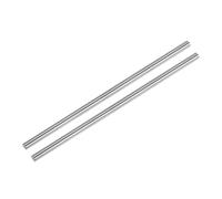 sourcing map 2pcs Linear Motion Rods 10mm x 300mm (0.39 x 11.81 Inches) Case Hardened Chrome Plated Linear Rail Shaft Round Guides for 3D Printer, DIY, CNC