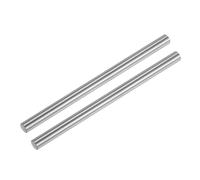 sourcing map 2pcs Linear Motion Rods 8mm x 150mm (0.31 x 5.91 Inches) Case Hardened Chrome Plated Linear Rail Shaft Round Guide for 3D Printer, DIY, CNC Metric h8