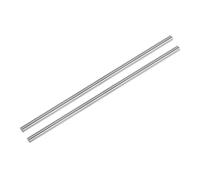 sourcing map 2pcs Linear Motion Rods 8mm x 370mm (0.31 x 14.57 Inches) Case Hardened Chrome Plated Linear Rail Shaft Round Guide for 3D Printer, DIY, CNC Metric h8