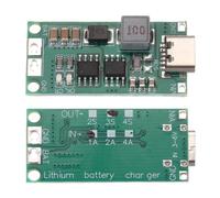 sourcing map 2pcs Lithium Battery Boost Charging Module Multi-Cell 2S 3S 4S Type-C to 8.4V 12.6V 16.8V Adjustable Step-Up Charger Board for Li-Po Polymer Power Bank(3S 1A)