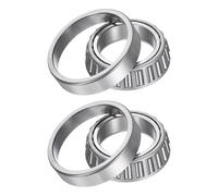 sourcing map 2pcs LM102949/LM102910 Tapered Roller Bearing Cone and Cup, 1.77" Bore x 2.91" OD x 0.8" Thick, Chrome Steel Taper Bearing Set, ABEC-5