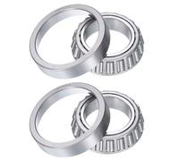 sourcing map 2pcs LM603049/LM603012 Tapered Roller Bearing Cone and Cup, 1.7812" Bore x 3.0625" OD x 0.856" Thick, Chrome Steel Taper Bearing Set, ABEC-3