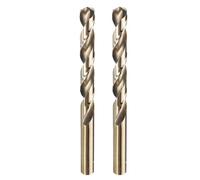sourcing map 2pcs M35 Cobalt Twist Drill Bit Set 11.5mm Dia High-Speed Steel Metric Drill Bits 142mm Overall Length for Drilling Cutting Through Hard Metals Stainless Steel