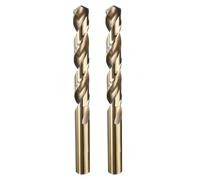 sourcing map 2pcs M35 Cobalt Twist Drill Bit Set 13mm Dia High-Speed Steel Metric Drill Bits 150mm Overall Length for Drilling Cutting Through Hard Metals Stainless Steel