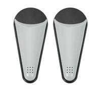 sourcing map 2Pcs Magnetic Scissor Holder, Kitchen Scissors Holder with Magnetic Adsorption Drainage Holes Detachable Shears for Kitchen Refrigerator Organization, Gray