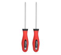 sourcing map 2Pcs Magnetic Torx Screwdriver T27 S2 Steel Security Star 6 Point Head Precision Screw Driver for Mechanical Equipment Electronic Devices Household Appliances Furniture, Silver