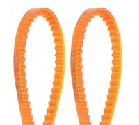 sourcing map 2pcs MB Series Standard Sewing Machine Belts MB290 Motor Triangle V-Belt with Single Tooth for Old Fashioned Household Electric Sewing Machine